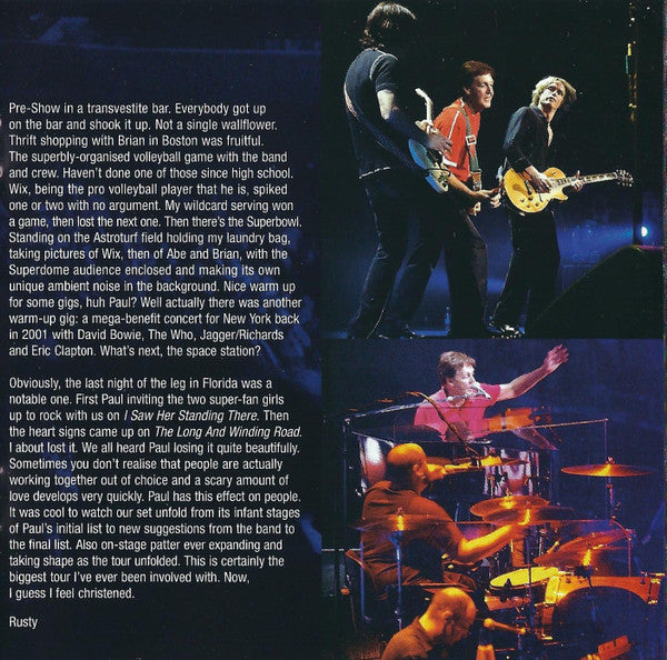 Paul McCartney -Back In The World (Live)