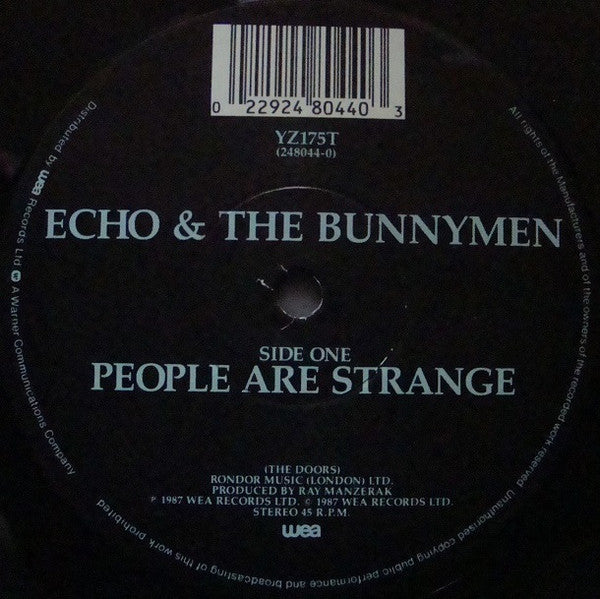 Echo & The Bunnymen -People Are Strange