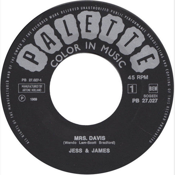 Jess & James -Mrs. Davis