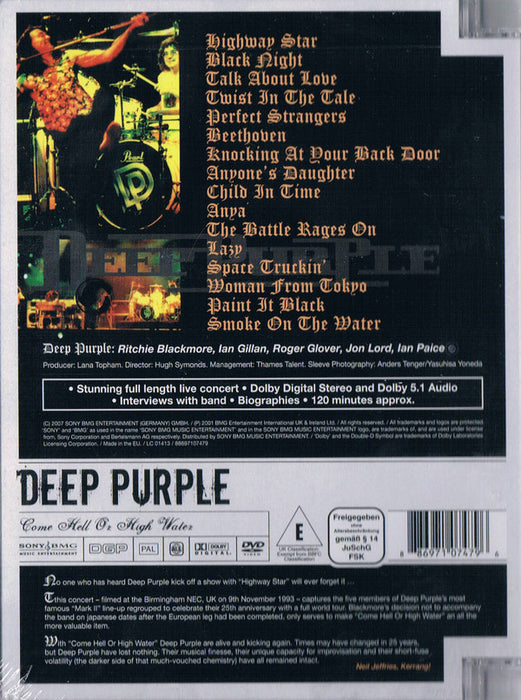 Deep Purple -Come Hell Or High Water