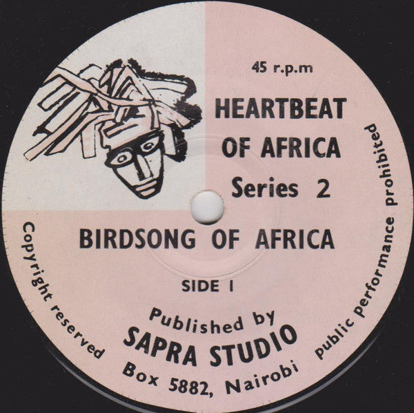 Unknown Artist -Heartbeat Of Africa - Series 2: Birdsong Of Africa
