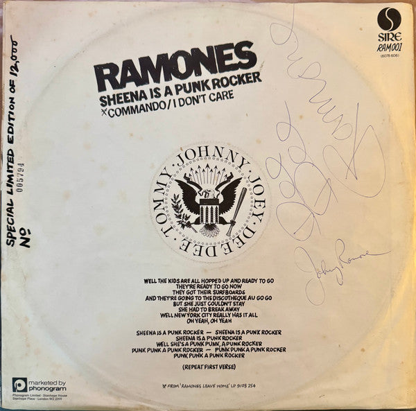 Ramones -Sheena Is A Punk Rocker