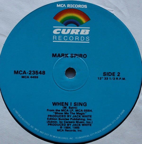 Mark Spiro -One For You, One For Me