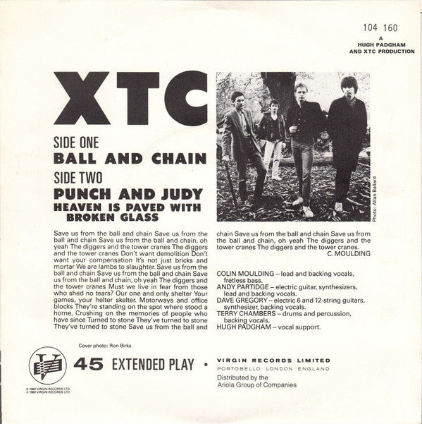 XTC -Ball And Chain