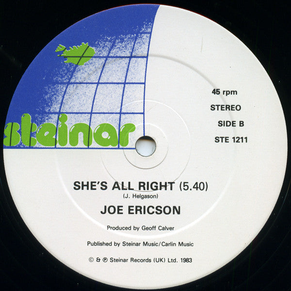 Joe Ericson -Take Your Time (Special 12" Mix)