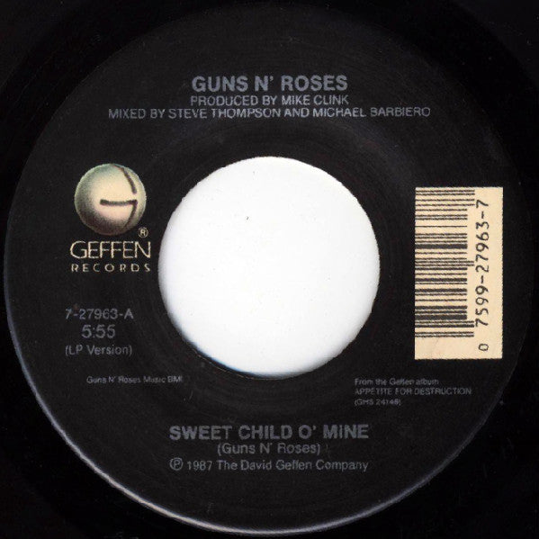 Guns N' Roses -Sweet Child O' Mine