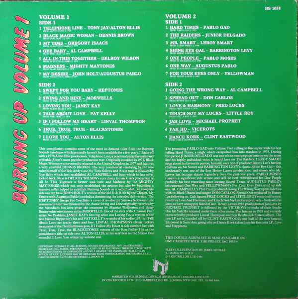 Various - Burning Up Volume 1