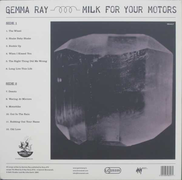 Gemma Ray -Milk For Your Motors