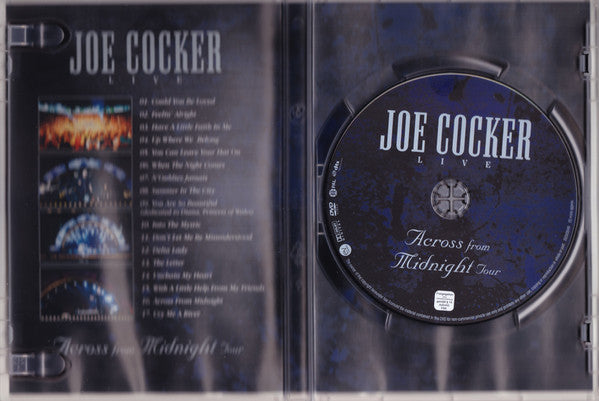Joe Cocker -Live / Across From Midnight Tour