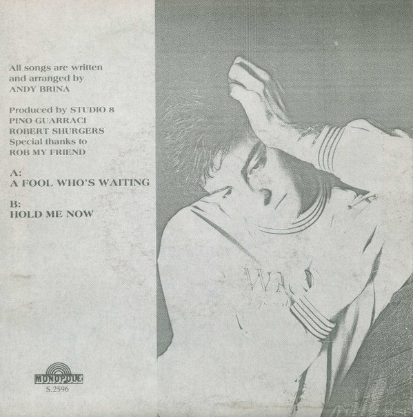 Andy Brina -A Fool Who's Waiting / Hold Me Now