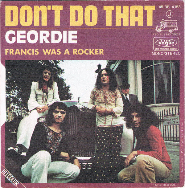 Geordie -Don't Do That