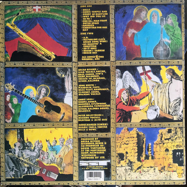 Brian Ritchie -Sonic Temple & Court Of Babylon