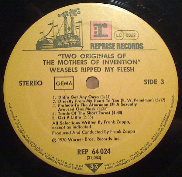 The Mothers Of Invention* -2 Originals Of The Mothers Of Invention