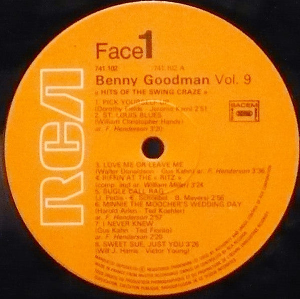 Benny Goodman - Hits Of The Swing Craze Volume 9 (1936-1939)