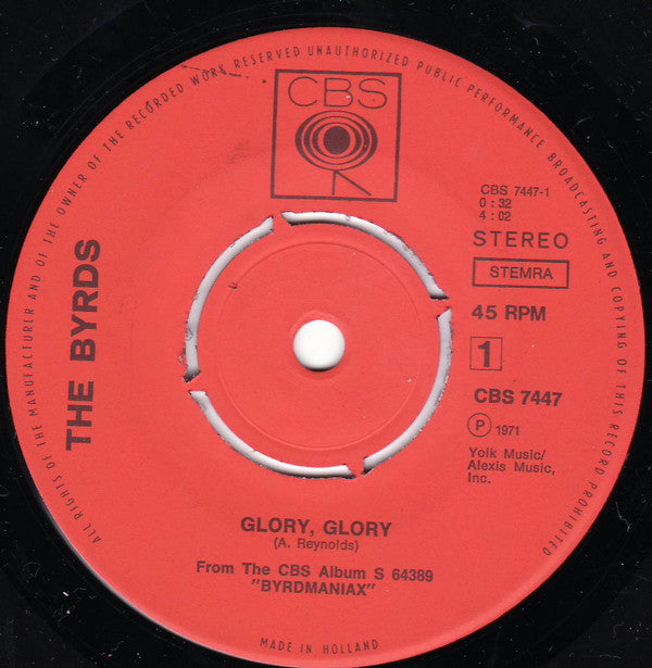 The Byrds -Glory, Glory