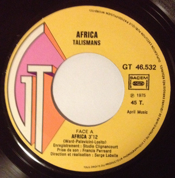 Africa Talismans -Africa / Tempo
