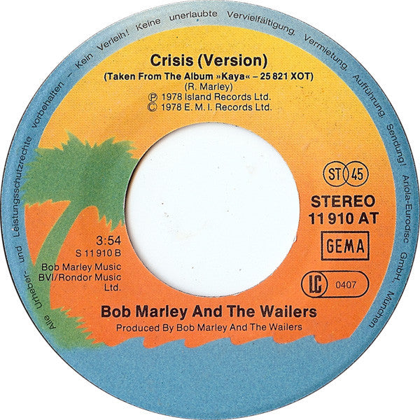 Bob Marley & The Wailers -Is This Love