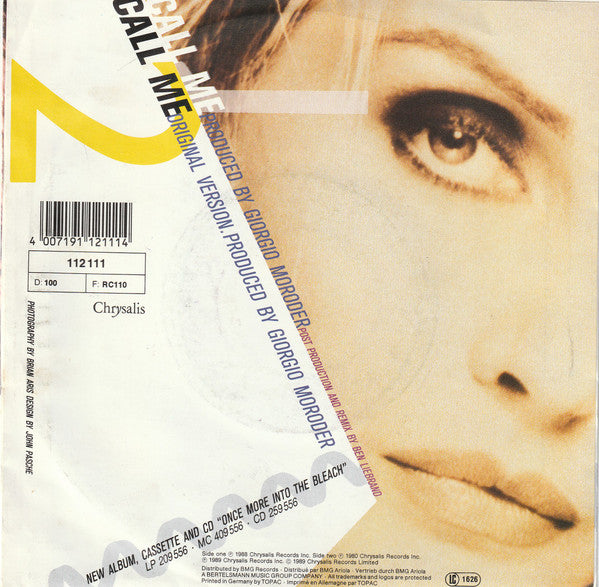 Blondie -Call Me (The Ben Liebrand Remix)