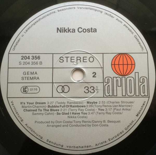Nikka Costa -Nikka Costa