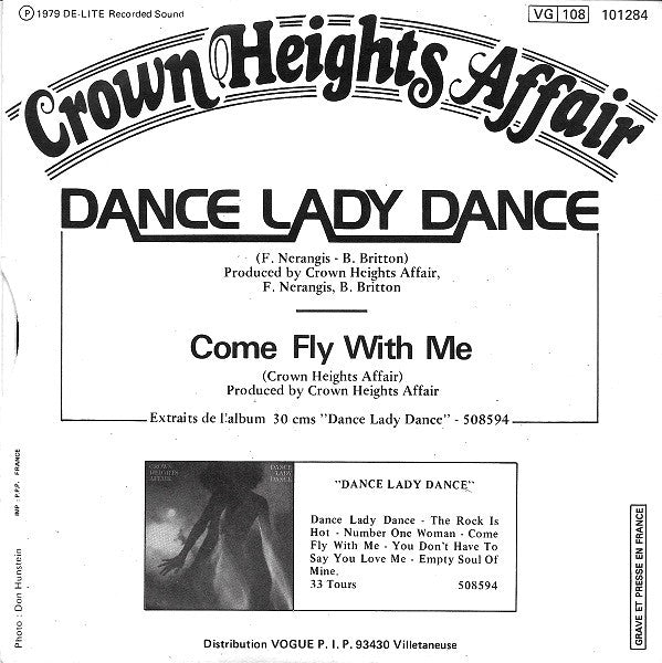 Crown Heights Affair -Dance Lady Dance