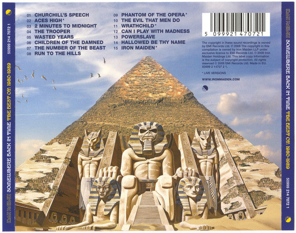 Iron Maiden -Somewhere Back In Time (The Best Of: 1980-1989)