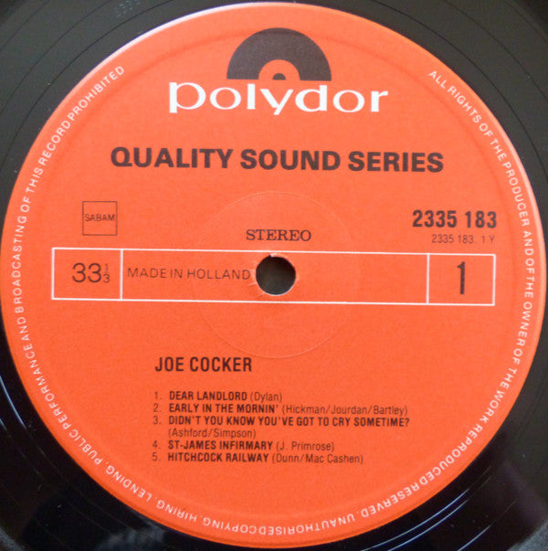 Joe Cocker -Joe Cocker