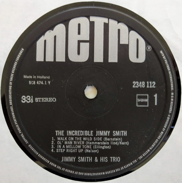 Jimmy Smith -The Incredible Jimmy Smith