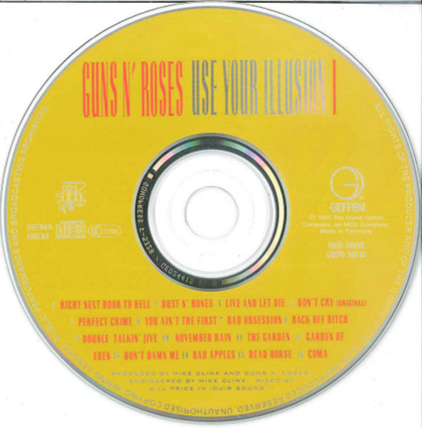Guns N' Roses -Use Your Illusion I