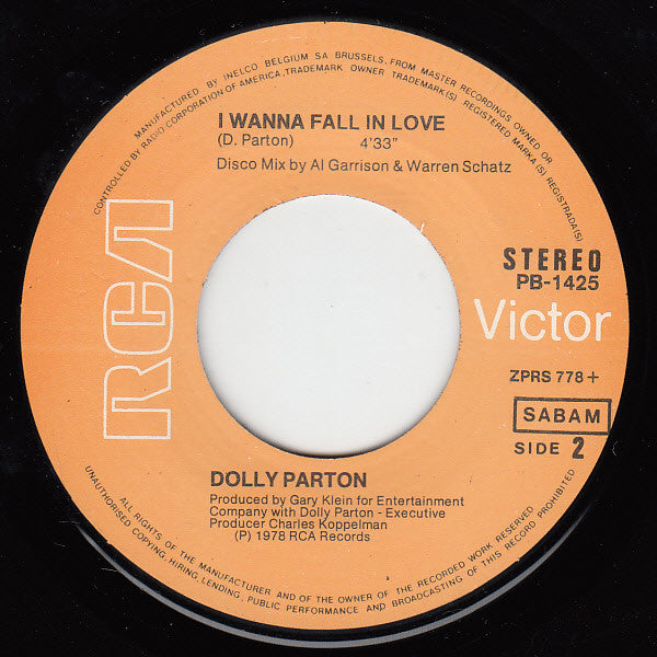 Dolly Parton -Baby I'm Burnin'