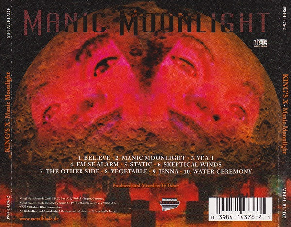 King's X -Manic Moonlight