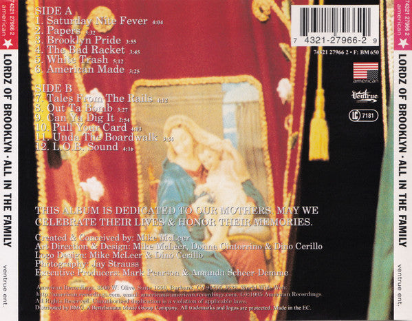 Lordz Of Brooklyn - All In The Family