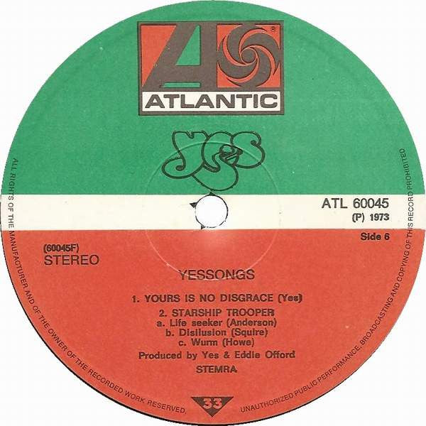 Yes -Yessongs