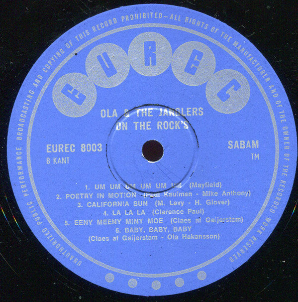 Ola & Janglers* -On The Rocks