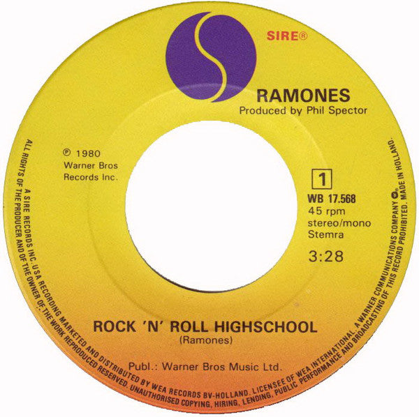 Ramones -Rock 'N' Roll High School