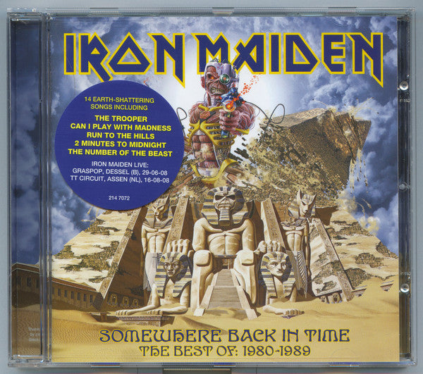 Iron Maiden -Somewhere Back In Time (The Best Of: 1980-1989)