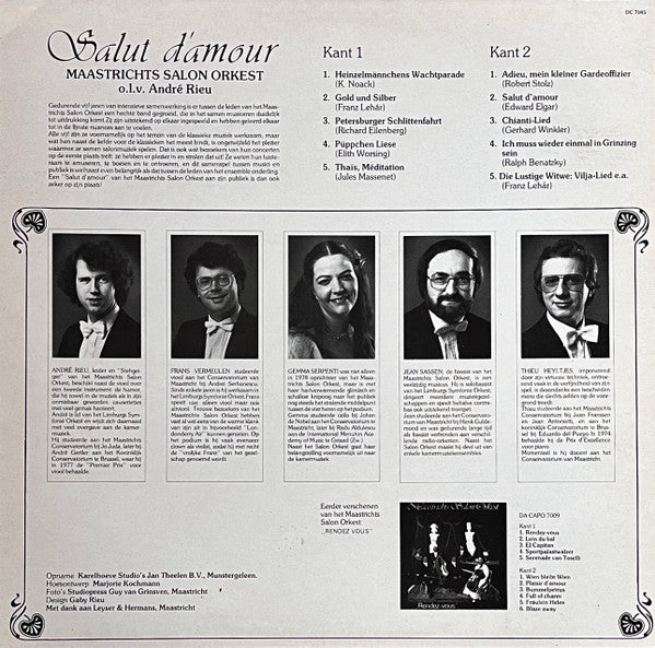 Maastrichts Salon Orkest - Salut D'amour