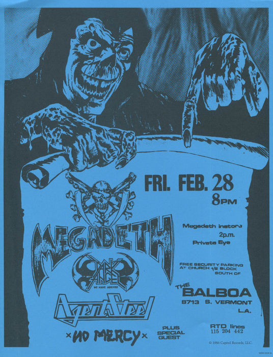 Megadeth -Peace Sells... But Who's Buying?