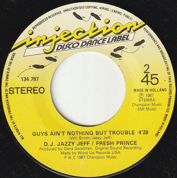 D.J. Jazzy Jeff + Fresh Prince* - Girls Ain't Nothing But Trouble