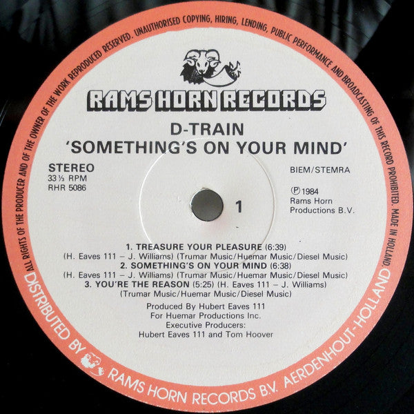 D-Train -Something's On Your Mind