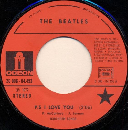 The Beatles - P.S. I Love You / I Want To Hold Your Hand