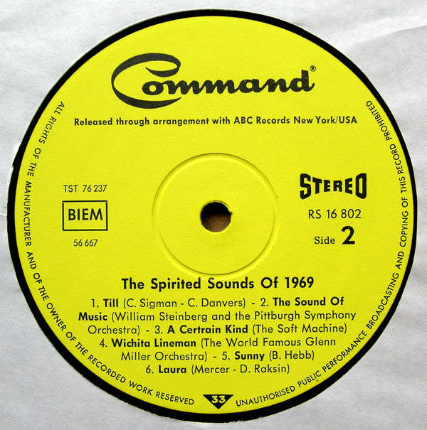 Various - Revolution - The Spirited Sounds Of 1969