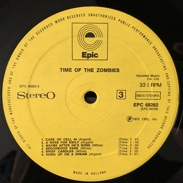 The Zombies -Time Of The Zombies