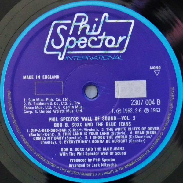Phil Spector -The Wall Of Sound