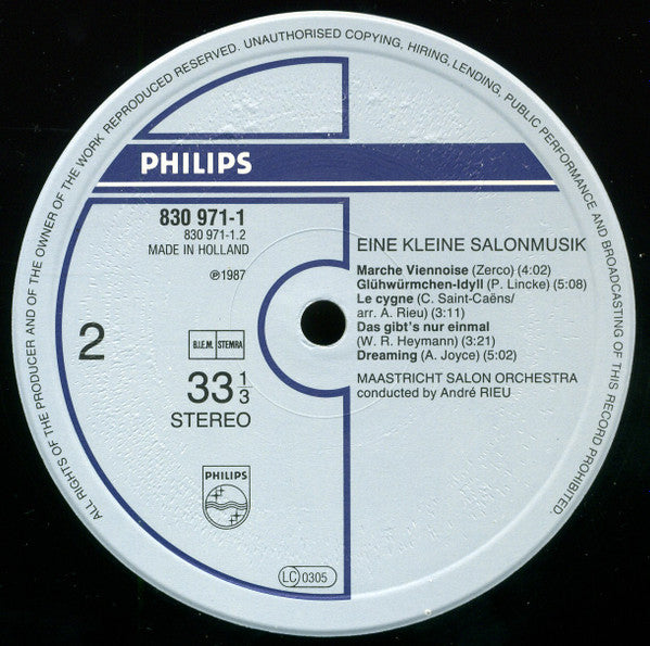 Maastrichts Salon Orkest - Eine Kleine Salonmusik