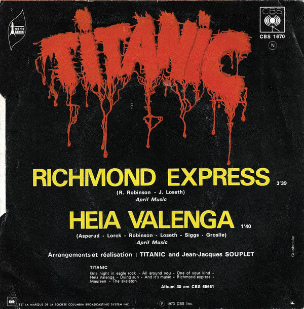 Titanic (3) -Richmond Express / Heia Valenga