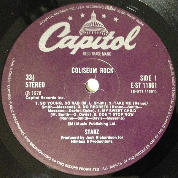 Starz (2) -Coliseum Rock