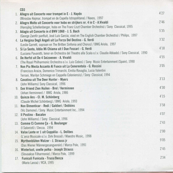 Various - Funiculi Funicula 18 - Millenium Editie