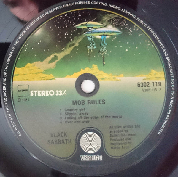 Black Sabbath - Mob Rules