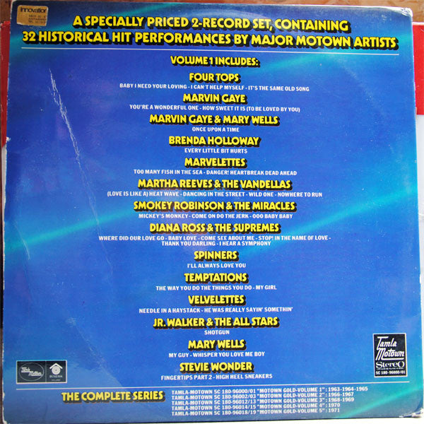 Various -Motown Gold Volume 1 (1963 1964 1965)