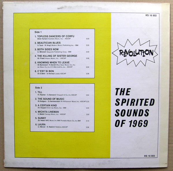 Various - Revolution - The Spirited Sounds Of 1969